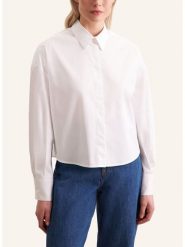 Seidensticker Bluzka w kolorze białym rozmiar: 40. Białe bluzki damskie Seidensticker, bez wzorów, z bawełny, bez kołnierzyka, bez ramiączek. Za 207.39 zł.