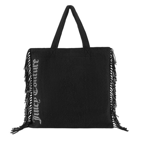 Torebka Juicy Couture. Czarne torebki klasyczne damskie Juicy Couture, bez dodatków. Za 389.99 zł.