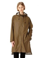 Ilse Jacobsen Płaszcz przeciwdeszczowy w kolorze jasnobrązowym rozmiar: 46. Brązowe płaszcze damskie Ilse Jacobsen, s, bez wzorów, bez kaptura. Za 217.99 zł.