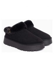 ISLAND BOOT Botki "Insha" w kolorze czarnym rozmiar: 37. Czarne botki damskie Island Boot, z materiału, bez obcasa, na platformie, bez zapięcia. Za 175.26 zł.