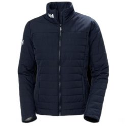 Kurtka damska Helly Hansen crew insulator 2.0. Niebieskie kurtki damskie Helly Hansen, xl, bez wzorów, z materiału, bez kaptura. Za 779.00 zł.