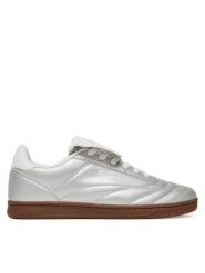 Champion Sneakersy PRESTIGE FLAP METALLIC S11805-ES031 Srebrny. Szare obuwie sportowe damskie Champion, z materiału, bez zapięcia. Za 239.99 zł.