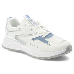 Białe Sneakersy Big Star Sportowe Obuwie Damskie. Białe obuwie sportowe casual damskie Big Star, z materiału, trekkingowe. Za 169.00 zł.