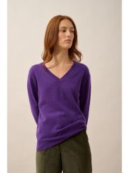 Just Cashmere Kaszmirowy sweter "Nora" w kolorze fioletowym rozmiar: M. Różowe swetry klasyczne damskie Just Cashmere, m, z kaszmiru, bez kołnierzyka. Za 347.99 zł.