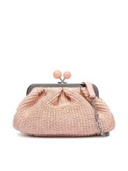 Weekend Max Mara Torebka 2615511115600 Różowy. Czerwone torebki wieczorowe damskie Weekend Max Mara, bez wzorów, z syntetyku, bez dodatków. Za 1,149.00 zł.