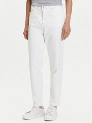 Calvin Klein Jeans Jeansy J20J225137 Biały Mom Fit. Białe jeansy damskie Calvin Klein Jeans. Za 349.99 zł.