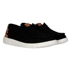 HeyDude Damskie Mokasyny Wendy Wildcat. Brązowe mokasyny damskie Hey dude, z materiału, bez obcasa. Za 329.00 zł.