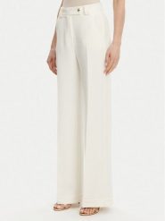 Maryley Spodnie materiałowe 25EB537/M26/43VA Écru Regular Fit. Spodnie materiałowe damskie Maryley, bez wzorów, z materiału. Za 139.99 zł.