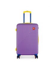 Semi Line Walizka średnia T5940-2 Fioletowy. Fioletowe walizki Semi-line, bez wzorów, z tworzywa sztucznego, średnie. Za 189.99 zł.