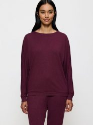 Triumph Bluza w kolorze bordowym rozmiar: 38. Czerwone bluzy damskie Triumph, bez wzorów, bez kaptura. Za 79.03 zł.