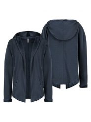 Sublevel Bluza w kolorze granatowym rozmiar: XL. Niebieskie bluzy damskie Sublevel, xl, bez wzorów, bez kaptura. Za 86.99 zł.