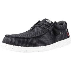 Tenisówki Hey Dude Model Wally Sport Kolor Czarny. Czarne trampki damskie PRO BRANDS, bez wzorów, z tkaniny, bez zapięcia. Za 297.70 zł.