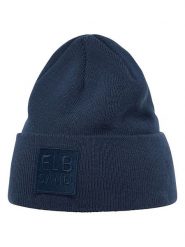 ELBSAND Czapka beanie w kolorze granatowym rozmiar: onesize. Niebieskie czapki damskie ELBSAND, bez wzorów, z materiału. Za 96.83 zł.