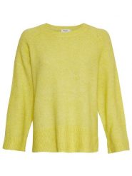 MOSS COPENHAGEN Sweter "Lisanora Hope" w kolorze żółtym rozmiar: M/L. Żółte swetry klasyczne damskie Moss Copenhagen, l, z poliamidu, bez kołnierzyka. Za 136.13 zł.