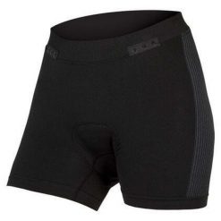 Bokserki rowerowe damskie Endura Engineered With C'Fast W. Czarne bokserki damskie ENDURA, bez wzorów. Za 291.99 zł.