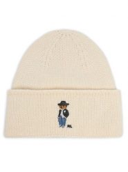 Polo Ralph Lauren Czapka 455P23854002 Kremowy. Białe czapki damskie Polo Ralph Lauren, na zimę, bez wzorów, z wełny. Za 419.99 zł.
