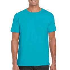 Koszulka Softstyle Dla Dorosłych Unisex. Zielone bluzki damskie GILDAN, xl, bez wzorów, sportowe, bez kołnierzyka, bez ramiączek. Za 28.99 zł.