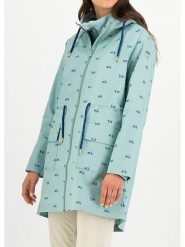 Blutsgeschwister Parka w kolorze błękitnym rozmiar: L. Niebieskie parki damskie Blutsgeschwister, l, z bawełny, bez kaptura. Za 289.88 zł.