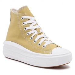 Buty do chodzenia damskie Converse A06897C. Brązowe obuwie sportowe casual damskie Converse, z materiału, bez zapięcia. Za 383.65 zł.