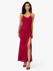 APART Sukienka w kolorze bordowym rozmiar: 40. Czerwone sukienki damskie Apart, bez wzorów, bez ramiączek. Za 173.99 zł.