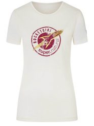 Super.natural Koszulka "Rocket 140" w kolorze białym rozmiar: XS. Białe koszulki damskie super.natural, xs, bez wzorów, z wełny, bez kołnierzyka, bez ramiączek. Za 152.99 zł.