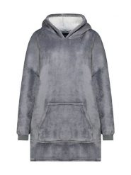 Geographical Norway Bluza polarowa "Uddy" w kolorze szarym rozmiar: XXL. Szare bluzy damskie Geographical Norway, xxl, bez wzorów, z polaru, bez kaptura. Za 82.44 zł.