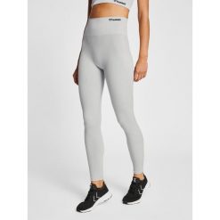 Legging damskie bezszwowe żebrowanie Hummel Mt Rest. Szare spodnie dresowe damskie Hummel, xs, bez wzorów, z dresówki. Za 177.00 zł.
