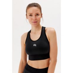 Stanik sportowy biegowy Rough Radical Sports Bra Icon Run. Białe biustonosze sportowe damskie ROUGH RADICAL, s, bez wzorów, bez ramiączek, do biegania. Za 129.90 zł.