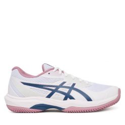 Buty do tenisa Asics. Białe obuwie sportowe damskie Asics, tenisowe. Za 369.99 zł.