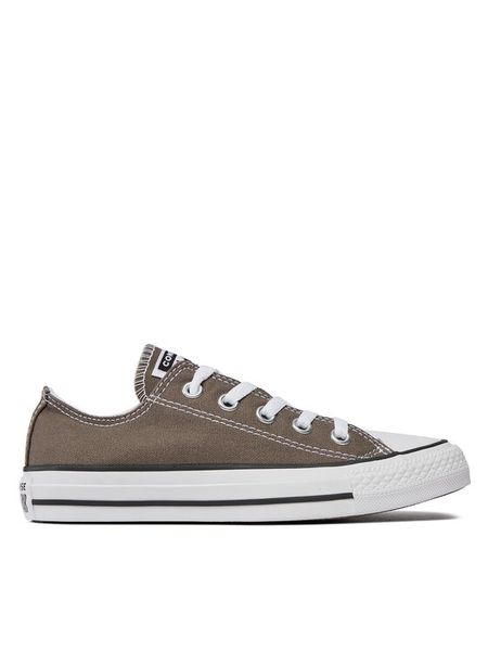 Converse Trampki Chuck Taylor All Star OX 1J794 Szary. Szare trampki damskie Converse, bez wzorów, z materiału, bez zapięcia. Za 289.99 zł.