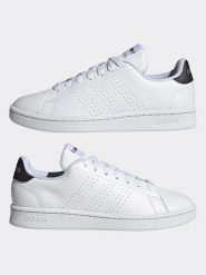 Adidas Sneakersy w kolorze biało-czarnym rozmiar: 38. Białe obuwie sportowe damskie Adidas, z materiału, bez zapięcia. Za 193.24 zł.