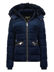 Geographical Norway Kurtka pikowana "Bilove" w kolorze granatowym rozmiar: XL. Niebieskie kurtki damskie Geographical Norway, xl, bez wzorów, bez kaptura. Za 245.96 zł.