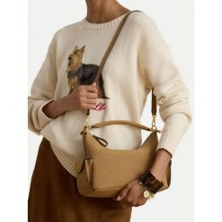 Torebka LAUREN RALPH LAUREN. Brązowe torebki klasyczne damskie Lauren Ralph Lauren, bez dodatków. Za 1,799.00 zł.
