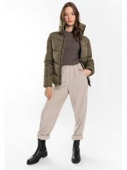 Northwood Kurtka zimowa "Ines" w kolorze khaki rozmiar: M. Brązowe kurtki damskie Northwood, na zimę, m, bez wzorów, z puchu, bez kaptura. Za 150.63 zł.