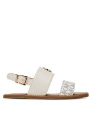MICHAEL Michael Kors Sandały MK02050256 Biały. Białe sandały dziewczęce MICHAEL Michael Kors, ze skóry, bez obcasa, bez zapięcia. Za 209.99 zł.