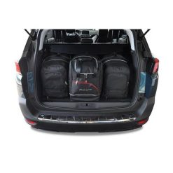 Torby Do Bagażnika Peugeot 5008 2017-2024 4Szt Kjust. Czarne torby podróżne KJUST, bez wzorów. Za 1,332.00 zł.