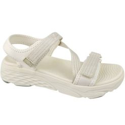 Sandały Lee Cooper LCW-24-03-2331LA beżowy. Brązowe sandały damskie bez wzorów, z materiału, bez obcasa, bez zapięcia. Za 306.16 zł.