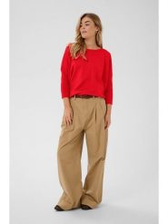 SAINT TROPEZ Sweter w kolorze czerwonym rozmiar: M. Czerwone swetry klasyczne damskie Saint Tropez, m, bez kołnierzyka. Za 91.95 zł.