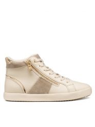 Geox Sneakersy D Blomiee D366HD 05422 C5V5A Beżowy. Brązowe obuwie sportowe damskie Geox, bez zapięcia, Adidas Advantage. Za 449.99 zł.