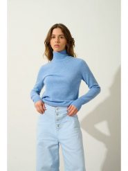 AUTHENTIC CASHMERE Kaszmirowy sweter "Eileen" w kolorze błękitnym rozmiar: S. Niebieskie swetry klasyczne damskie AUTHENTIC CASHMERE, s, z kaszmiru, bez kołnierzyka. Za 250.35 zł.