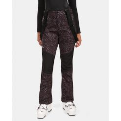 Damskie spodnie narciarskie softshell Kilpi TORIEN-W. Czarne spodnie sportowe damskie Kilpi, na zimę, bez wzorów, z softshellu, narciarskie. Za 835.17 zł.