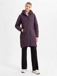 Ragwear Pikowany płaszcz - Dizzie Kobiety Sztuczne włókno lila, S. Brązowe płaszcze damskie Ragwear, s, bez wzorów, z materiału, bez kaptura. Za 479.95 zł.