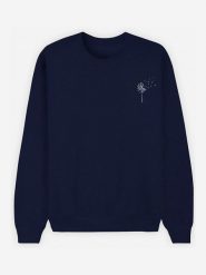 WOOOP Bluza "Pissenlit" w kolorze granatowym rozmiar: S. Niebieskie bluzy damskie Wooop, s, bez wzorów, bez kaptura. Za 108.99 zł.