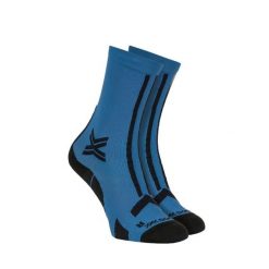 Skarpety X-Socks Trailrun Discover Crew Blue Black. Czarne skarpetki damskie X Socks, bez wzorów. Za 72.00 zł.