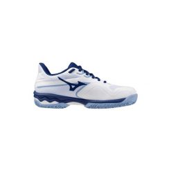Damskie buty do tenisa Mizuno Wave Exceed Light CC. Białe obuwie sportowe damskie Mizuno, bez zapięcia, do biegania, mizuno wave. Za 379.99 zł.
