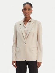 Guess Marynarka W6RN54 KCMU2 Beżowy Regular Fit. Brązowe marynarki i żakiety damskie Guess, s, z aplikacjami, z syntetyku. Za 619.99 zł.