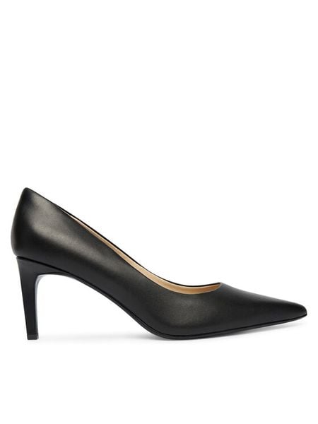 Calvin Klein Szpilki Ess Stiletto 70 HW0HW02607 Czarny. Czarne szpilki damskie Calvin Klein, bez wzorów, ze skóry, bez obcasa, na szpilce, bez zapięcia. Za 649.99 zł.