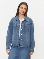 Vero Moda Kurtka jeansowa Josie 10294181 Niebieski Relaxed Fit. Niebieskie kurtki damskie Vero Moda, s, bez wzorów, z bawełny, bez kaptura. Za 229.99 zł.