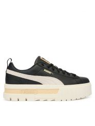 Puma Sneakersy Mayze Lth Wn s 381983 53 Czarny. Czarne obuwie sportowe damskie Puma, ze skóry, bez zapięcia. Za 439.99 zł.