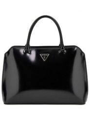 Guess Torebka w kolorze czarnym - 30 x 14 x 8 cm rozmiar: onesize. Czarne torebki klasyczne damskie Guess, z lakierowanej skóry, przez ramię, lakierowane, bez dodatków. Za 440.28 zł.